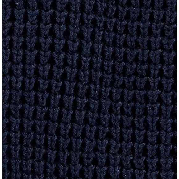 Carter’s Baby Boy 6 Months Cotton Hooded Cardigan Sweater Navy Blue Heavy - Picture 3 of 11